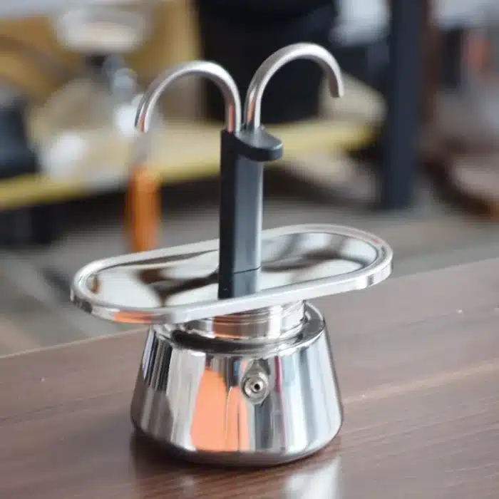 Aluminium moka pot 1