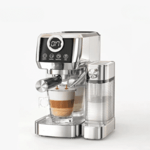 Machine à café avec mousseur de lait