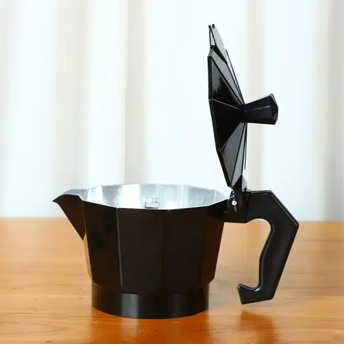 Aluminium moka pot 3