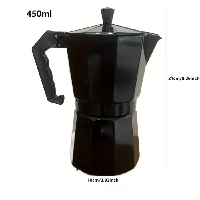 Aluminium moka pot 7