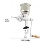 Ancien moulin à café mural de bar 5