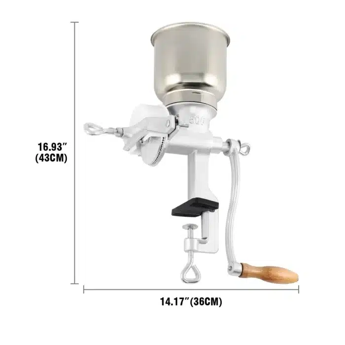 Ancien moulin à café mural de bar 5
