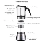 Cafetiere italienne inox ou alu 5