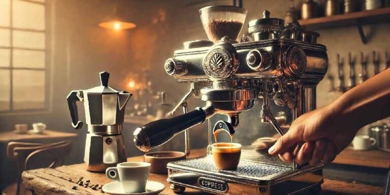 comment fonctionne une machine à café à levier