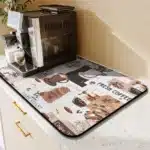 Tapis pour machine à café automatique 4