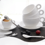 Tasse a cafe blanche