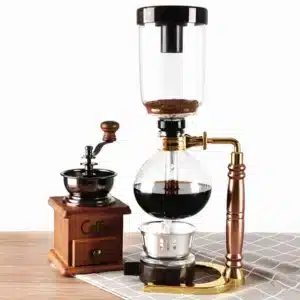 Cafetière à siphon moderne