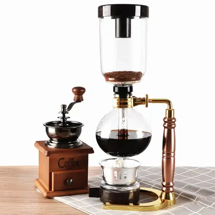 Cafetière à siphon moderne
