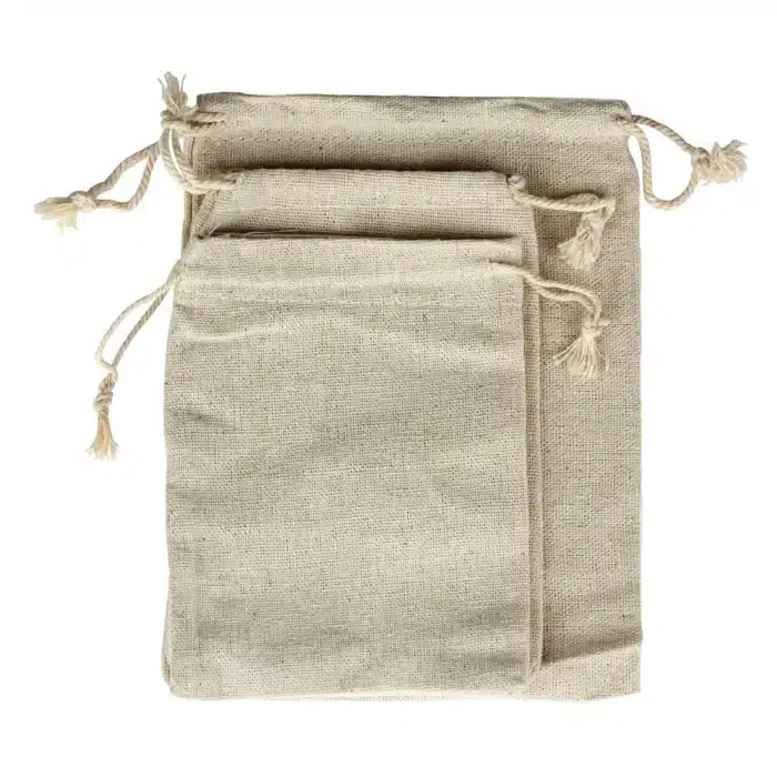 coussin toile de jute sac à café 5