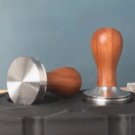 Tamper café en bois