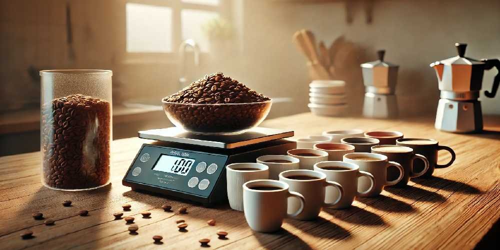 combien de café avec 1kg de grain