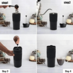 Gourde isotherme café avec infuseur