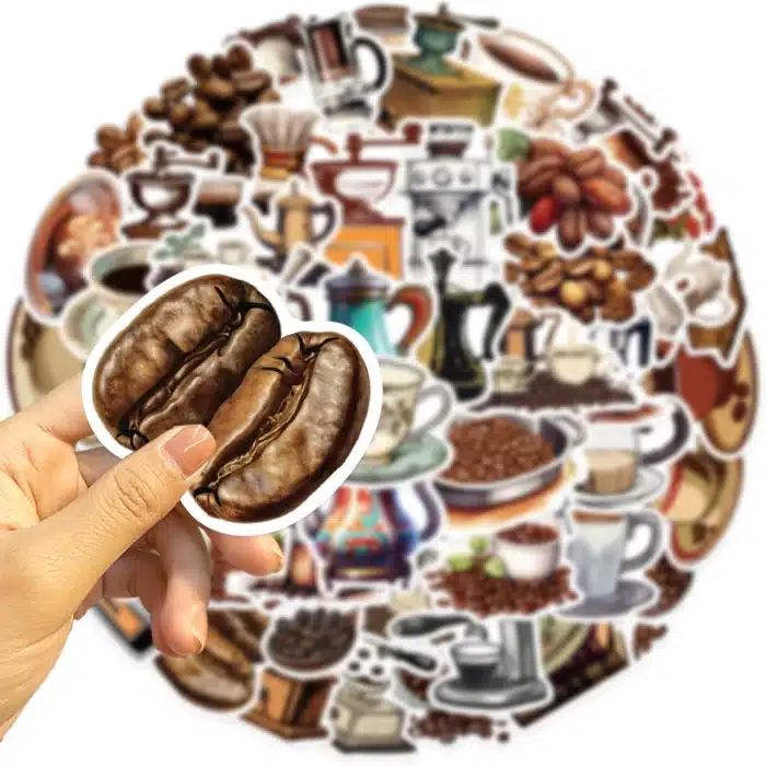 grand sticker mural cafe 2