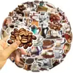 grand sticker mural cafe 3