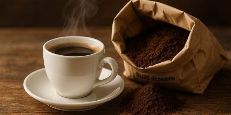 Café moulu périmé