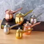 Cafetière turque avec longue poignée 1