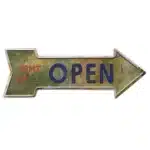 Panneaux métalliques rétro en étain 3