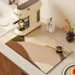 Tapis de Machine à café en boue de diatomée 2