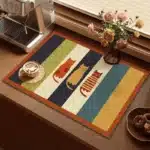 Tapis absorbant coloré 2