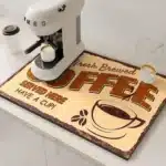Tapis de cafetière rétro 2