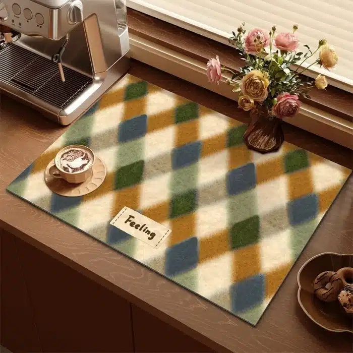 Tapis absorbant coloré 3