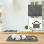 Tapis absorbant coloré