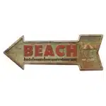 Panneaux métalliques rétro en étain 2