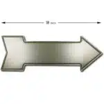 Panneaux métalliques rétro en étain 6