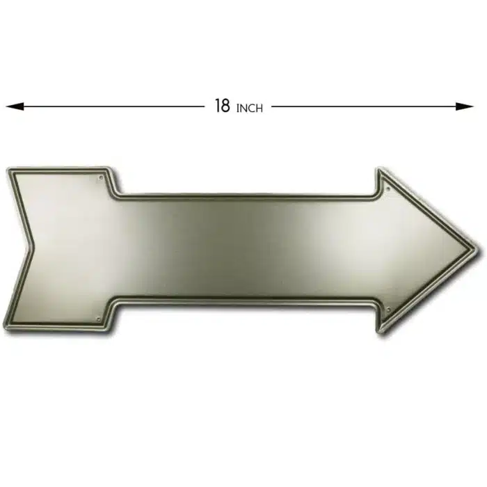 Panneaux métalliques rétro en étain 6