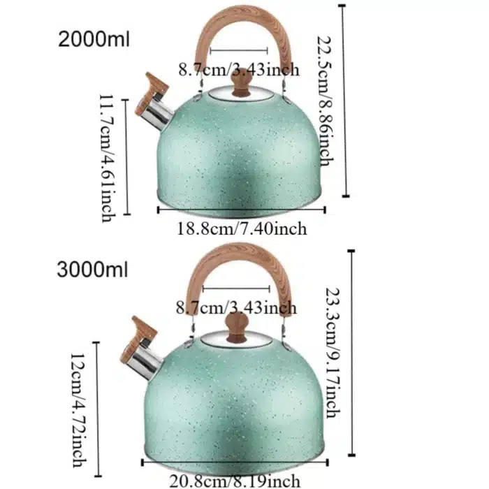 Bouilloire à sifflet étoile 6