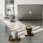 Ensemble de tasses à café en céramique