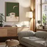 Impressions sur toile de buveur de café 4