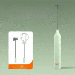 Mousseur à lait électrique portatif