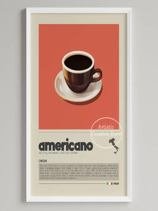 Toile d'art mural minimaliste italien 2