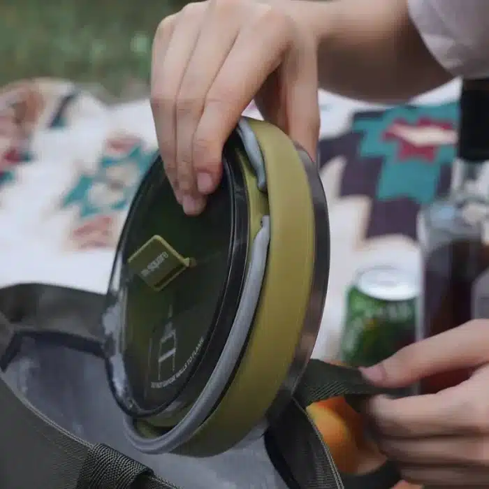 Bouilloire Portable d'extérieur 1L en Silicone 4