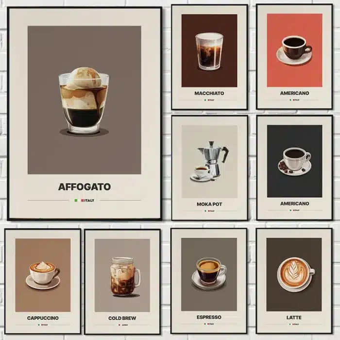 Art rétro affiche toile peintures 1