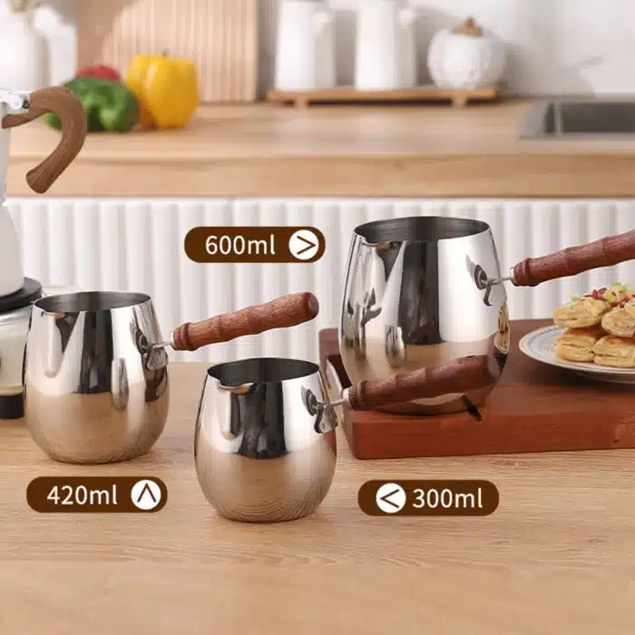 Cafetière turque en acier inoxydable 1