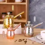 Cafetière turque avec longue poignée 2