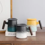 Tasse à café rétro en céramique 1