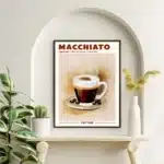 Affiche de peinture de café Vintage 4