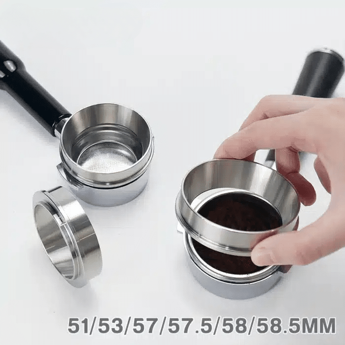 Tasse Doseuse Inox 58mm Pour Machine à Expresso - Capacité 120ml, Pour Recevoir La Mouture Du Café