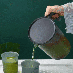 Pichet à lait noir mat