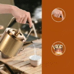 Bouilloire à thé, café en acier inoxydable