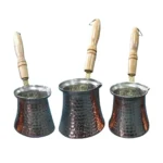 Cafetière turque gravée, martelé 2