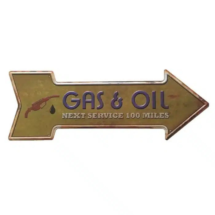 Panneaux métalliques rétro en étain 4