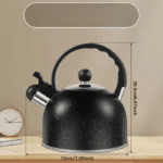 Bouilloire sifflante avec poignée ergonomique
