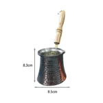 Cafetière turque gravée, martelé 6