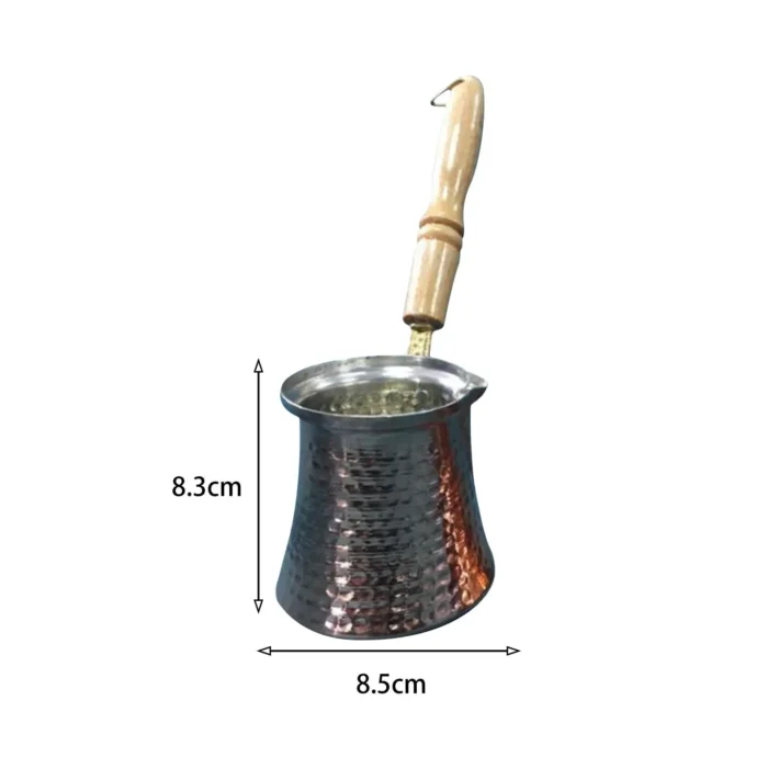 Cafetière turque gravée, martelé 6