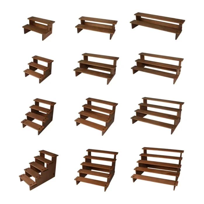 Présentoir en bois 1