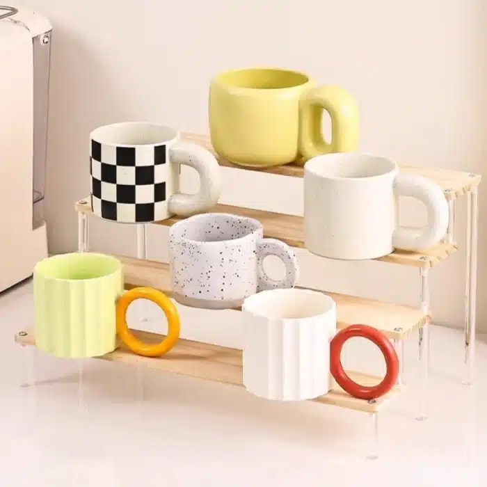 Présentoir en bois massif 5